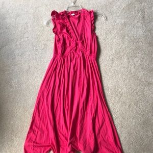 JCrew elastic waist cotton dress